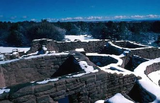 Mesa Verde winter view